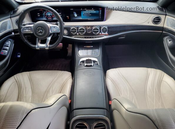 WDDUG8JB8KA418823 2019 MERCEDES-BENZ S Черный Вид панели приборов