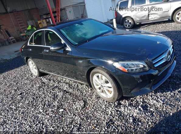 WDDWF8DB4LR556787 2020 MERCEDES-BENZ C-CLASS Черный Передняя правая четверть