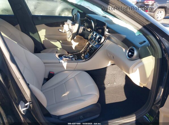 WDDWF8DB4LR556787 2020 MERCEDES-BENZ C-CLASS Черный Вид салона спереди
