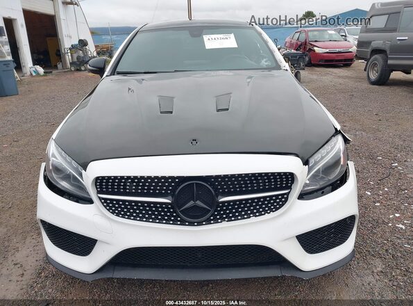 WDDWJ6EB0HF489096 2017 MERCEDES-BENZ AMG C 43 Белый Вид задней части салона