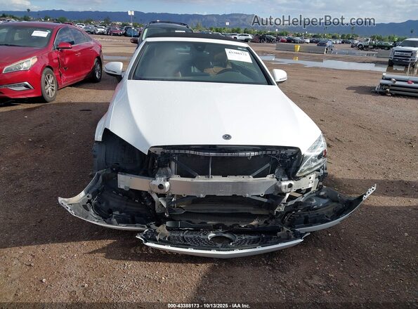 WDDWK4JB5JF705988 2018 MERCEDES-BENZ C-CLASS Белый Вид задней части салона