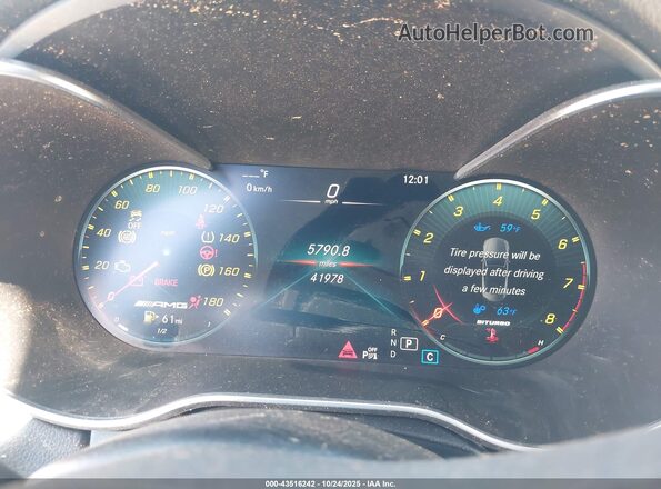 WDDWK6EB8LF970042 2020 MERCEDES-BENZ AMG C 43 Черный Вид задних сидений
