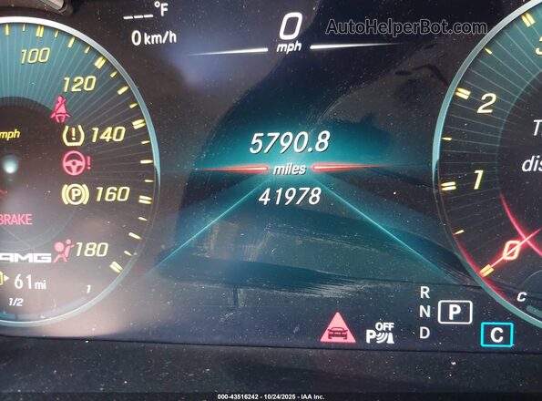 WDDWK6EB8LF970042 2020 MERCEDES-BENZ AMG C 43 Черный 