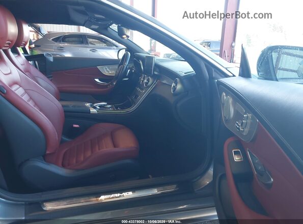 WDDWK6EB9HF590165 2017 MERCEDES-BENZ AMG C 43 Серый Вид салона спереди