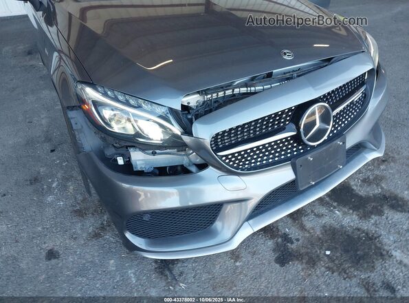 WDDWK6EB9HF590165 2017 MERCEDES-BENZ AMG C 43 Серый Вид спереди