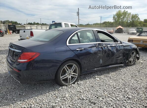 WDDZF4JB3JA377677 2018 MERCEDES-BENZ E Blue Tył prawy