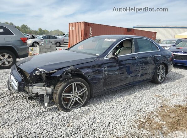 WDDZF4JB3JA377677 2018 MERCEDES-BENZ E Blue Przód lewy