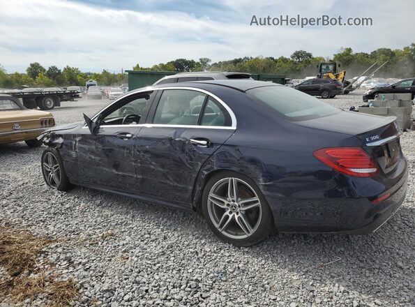 WDDZF4JB3JA377677 2018 MERCEDES-BENZ E Blue Tył lewy
