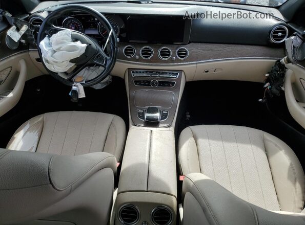 WDDZF4JB3JA377677 2018 MERCEDES-BENZ E Blue Widok deski rozdzielczej