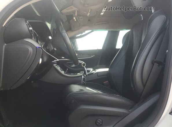 WDDZF4JB6JA360159 2018 MERCEDES-BENZ E Blue Widok wnętrza z przodu