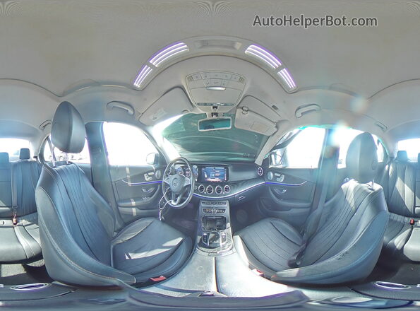 WDDZF4JB6JA360159 2018 MERCEDES-BENZ E Blue Widok naklejki z numerem VIN