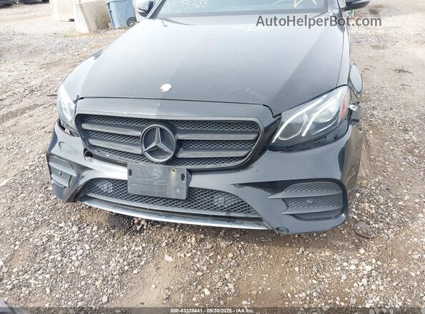 WDDZF4KB3HA142320 2017 MERCEDES-BENZ E-CLASS Черный Вид спереди
