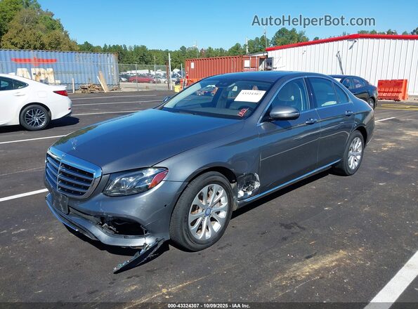 WDDZF4KB6HA159581 2017 MERCEDES-BENZ E-CLASS Серый Вид спереди