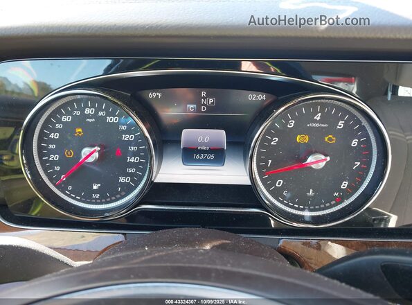 WDDZF4KB6HA159581 2017 MERCEDES-BENZ E-CLASS Серый Вид задних сидений