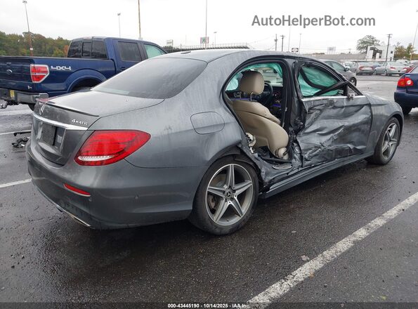 WDDZF4KB8JA294762 2018 MERCEDES-BENZ E-CLASS Серый Задняя правая четверть