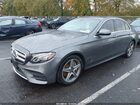 2018 Mercedes-benz E 300 4matic Серый vin: WDDZF4KB8JA294762