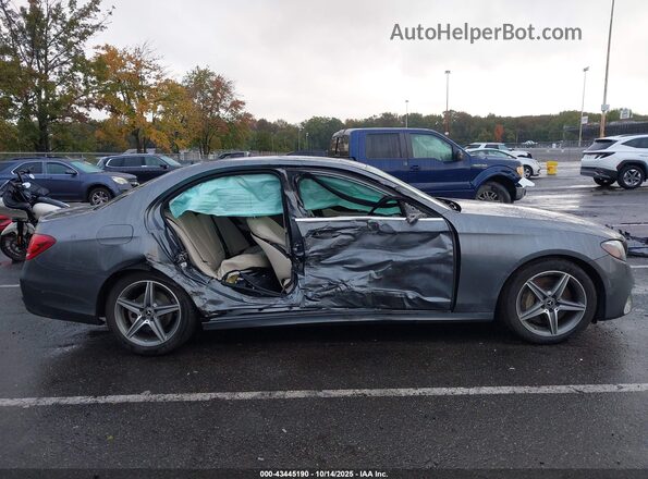 WDDZF4KB8JA294762 2018 MERCEDES-BENZ E-CLASS Серый Вид задней части салона