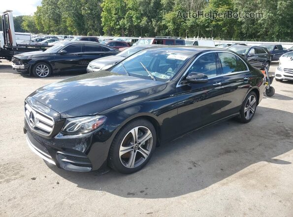 WDDZF4KB8JA482777 2018 MERCEDES-BENZ E Black Front left