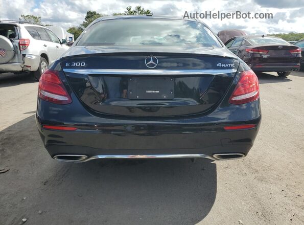 WDDZF4KB8JA482777 2018 MERCEDES-BENZ E Black Rear view