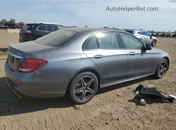 WDDZF4KB9JA333794 2018 MERCEDES-BENZ E Gray Rear right