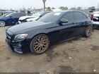 2018 Mercedes-benz Amg E 43 4matic Черный vin: WDDZF6EB7JA461152