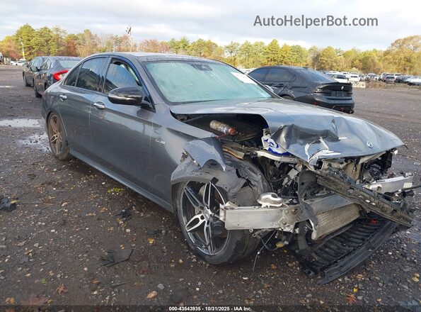 WDDZF6EB7JA470577 2018 MERCEDES-BENZ AMG E 43 Gray Przód prawy