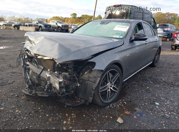 WDDZF6EB7JA470577 2018 MERCEDES-BENZ AMG E 43 Gray Przód lewy