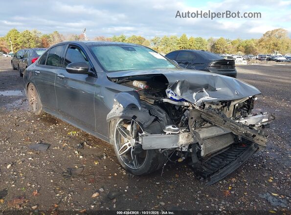 WDDZF6EB7JA470577 2018 MERCEDES-BENZ AMG E 43 Gray Widok z przodu