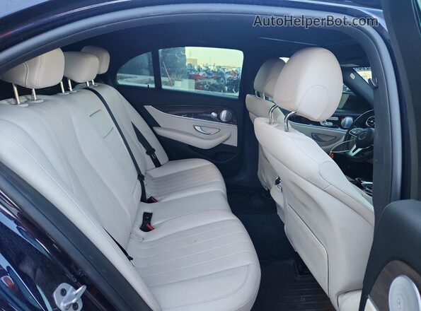WDDZF8EB2LA721858 2020 MERCEDES-BENZ E Blue Rear seats view