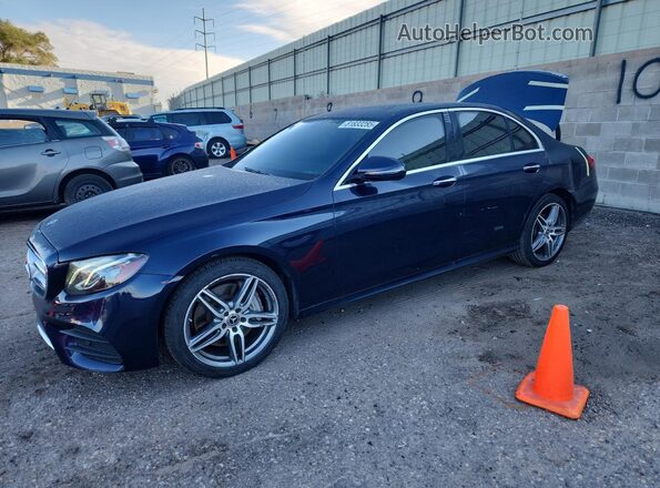 WDDZF8EB2LA721858 2020 MERCEDES-BENZ E Blue Front left