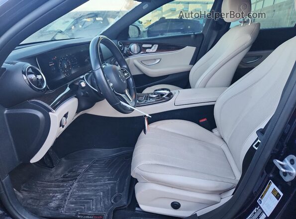 WDDZF8EB2LA721858 2020 MERCEDES-BENZ E Blue Front interior view