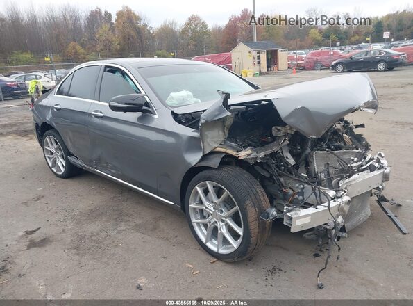 WDDZF8EB5LA733650 2020 MERCEDES-BENZ E-CLASS Gray Przód prawy