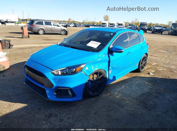 WF0DP3TH8H4119397 2017 FORD FOCUS RS Blue Առջևի ձախ երեք քառորդ տեսարան