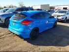 2017 Ford Focus Rs   Blue vin: WF0DP3TH8H4119397