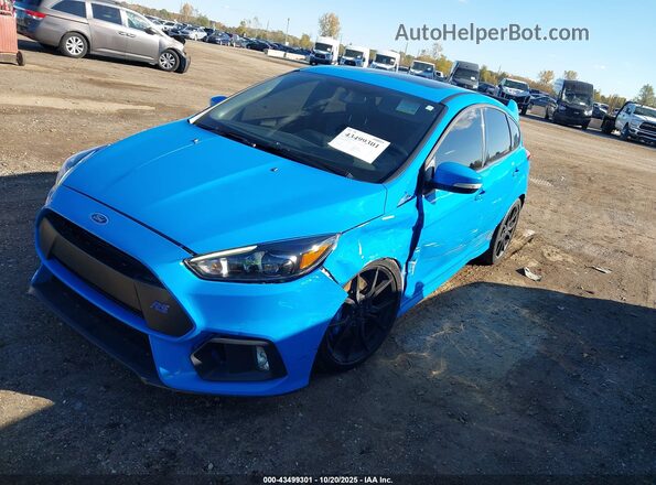 WF0DP3TH8H4119397 2017 FORD FOCUS RS Blue Դիմացի տեսք