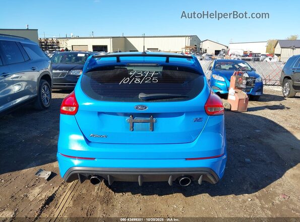 WF0DP3TH8H4119397 2017 FORD FOCUS RS Blue 