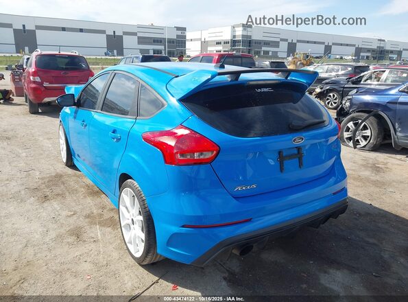 WF0DP3TH9G4114725 2016 FORD FOCUS RS Blue Rear left