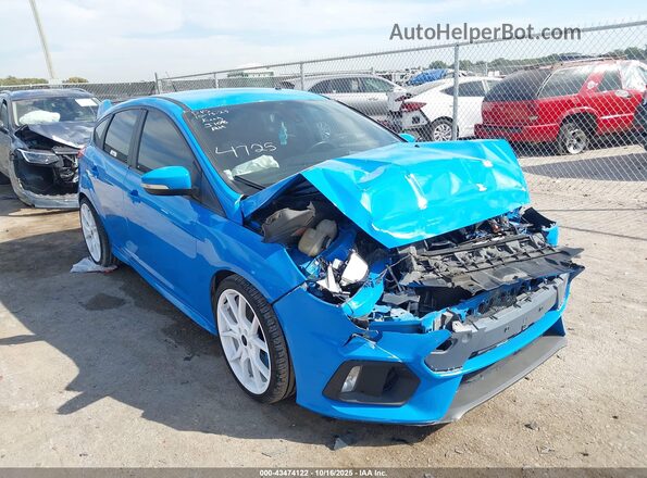 WF0DP3TH9G4114725 2016 FORD FOCUS RS Blue Front right