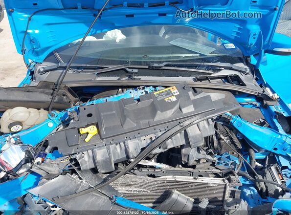 WF0DP3TH9G4114725 2016 FORD FOCUS RS Blue Rear view