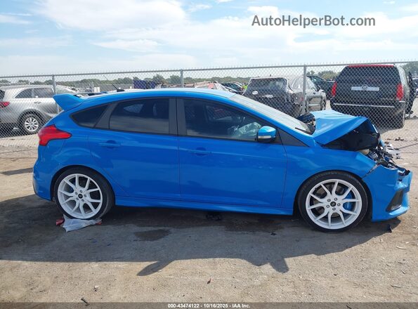 WF0DP3TH9G4114725 2016 FORD FOCUS RS Blue Rear interior view