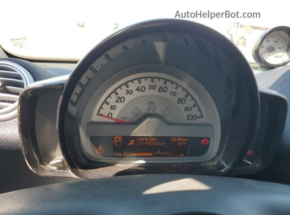 WMEEJ9AA6GK843098 2016 SMART FORTWO Черный Вид щитка приборов