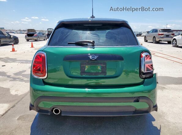WMW33DK03P2T42580 2023 MINI COOPER Зеленый Вид сзади