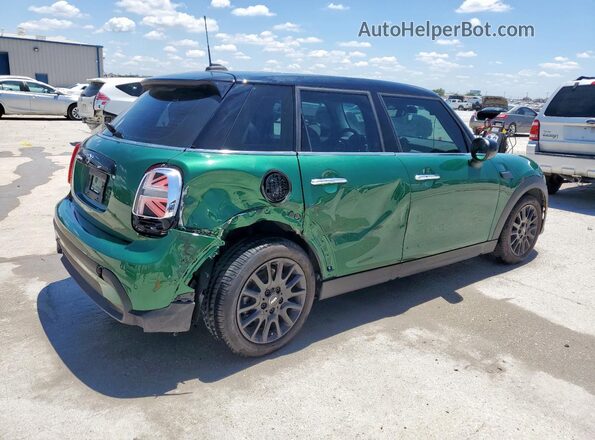 WMW33DK03P2T42580 2023 MINI COOPER Зеленый Задняя правая четверть