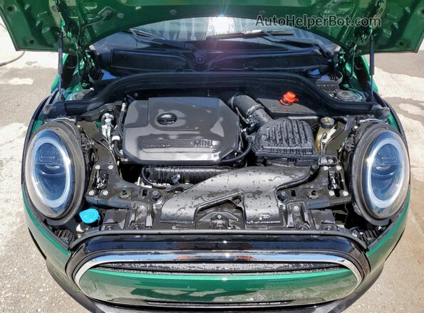 WMW33DK03P2T42580 2023 MINI COOPER Зеленый Вид подкапотного пространства