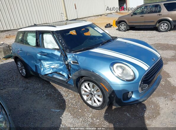 WMWLN5C52G2E31053 2016 MINI CLUBMAN Light Blue Передняя правая четверть