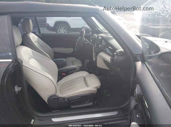 WMWWG5C3XH3C99239 2017 MINI CONVERTIBLE Черный Вид салона спереди