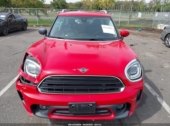 WMZ43BR07N3N69702 2022 MINI COUNTRYMAN Красный Вид щитка приборов