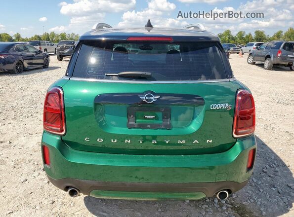 WMZ53BR00R3R41570 2024 MINI COOPER Зеленый Вид сзади