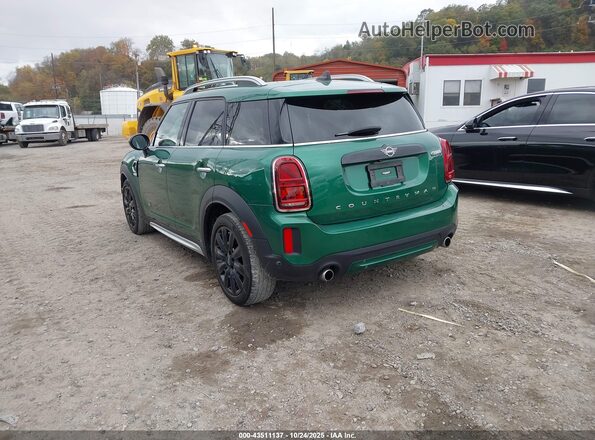 WMZ83BR00P3P85704 2023 MINI COUNTRYMAN Зеленый Задняя левая четверть