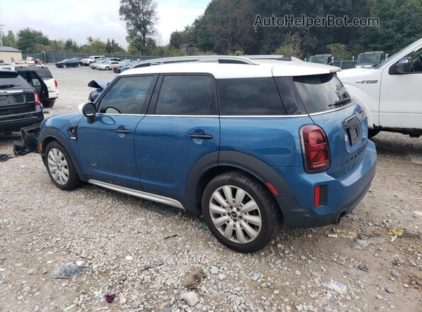 WMZ83BR02M3M35101 2021 MINI COOPER Синий Задняя левая четверть